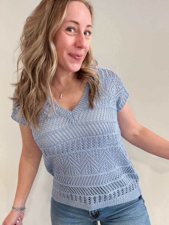 Silver Sky Knit
