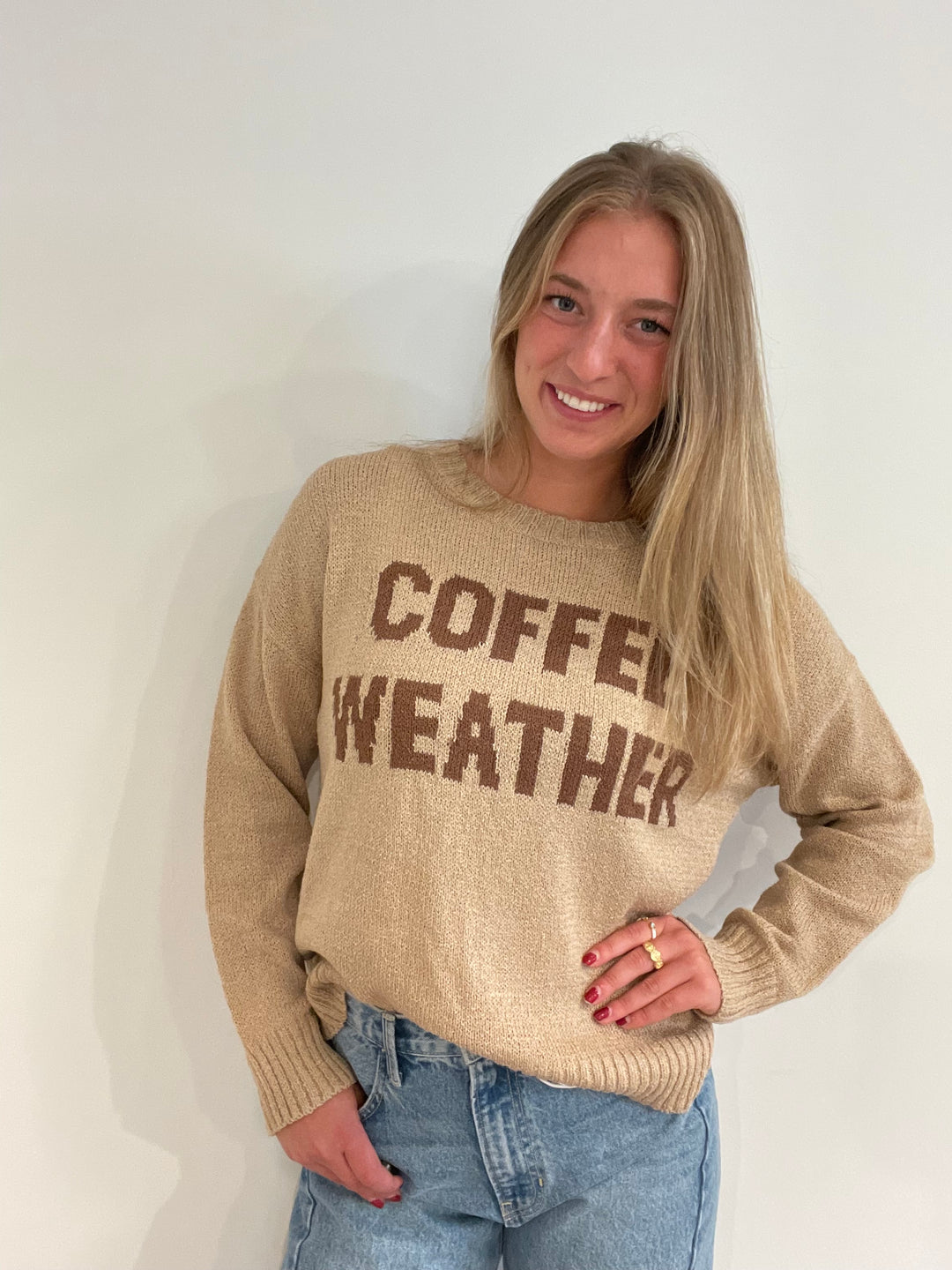 Coffee Weather Sweater