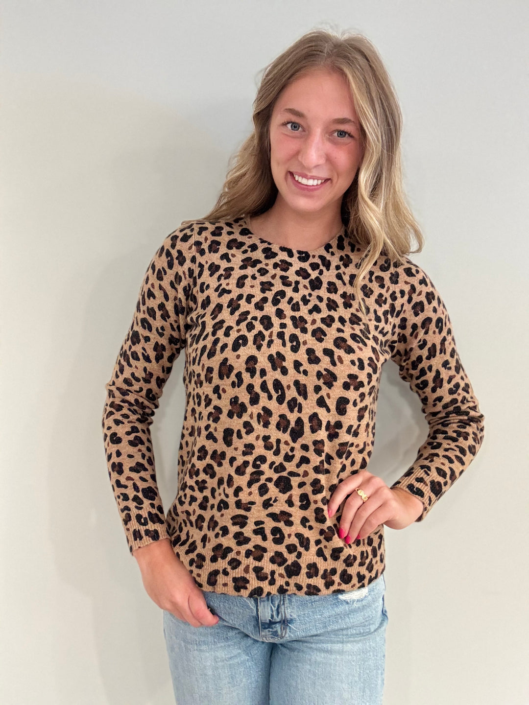 Leopard Printed Sweater