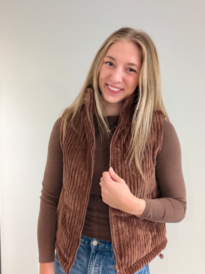 Corduroy Vest