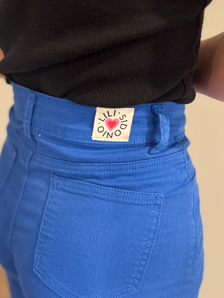 Royal Blue Wide Leg Pants