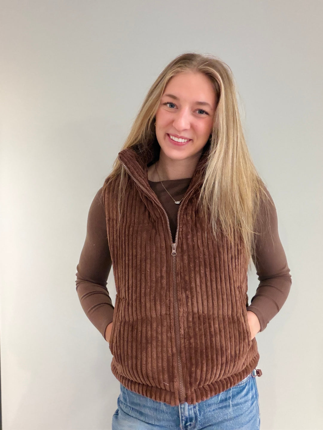 Corduroy Vest
