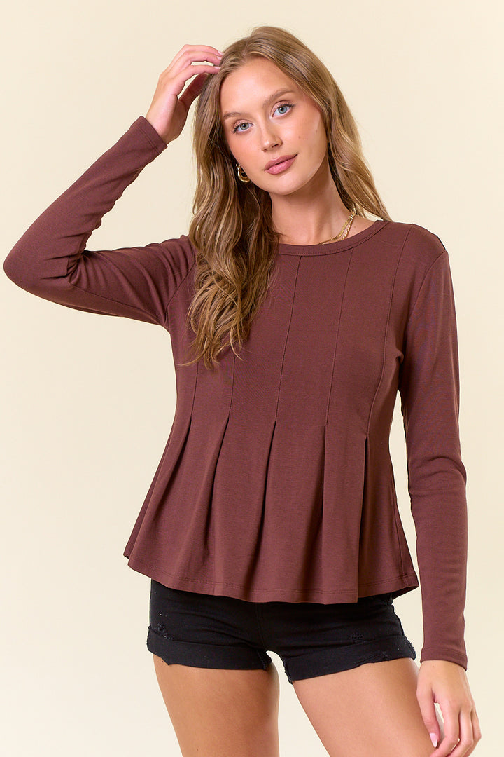 Corsette Flaired Top