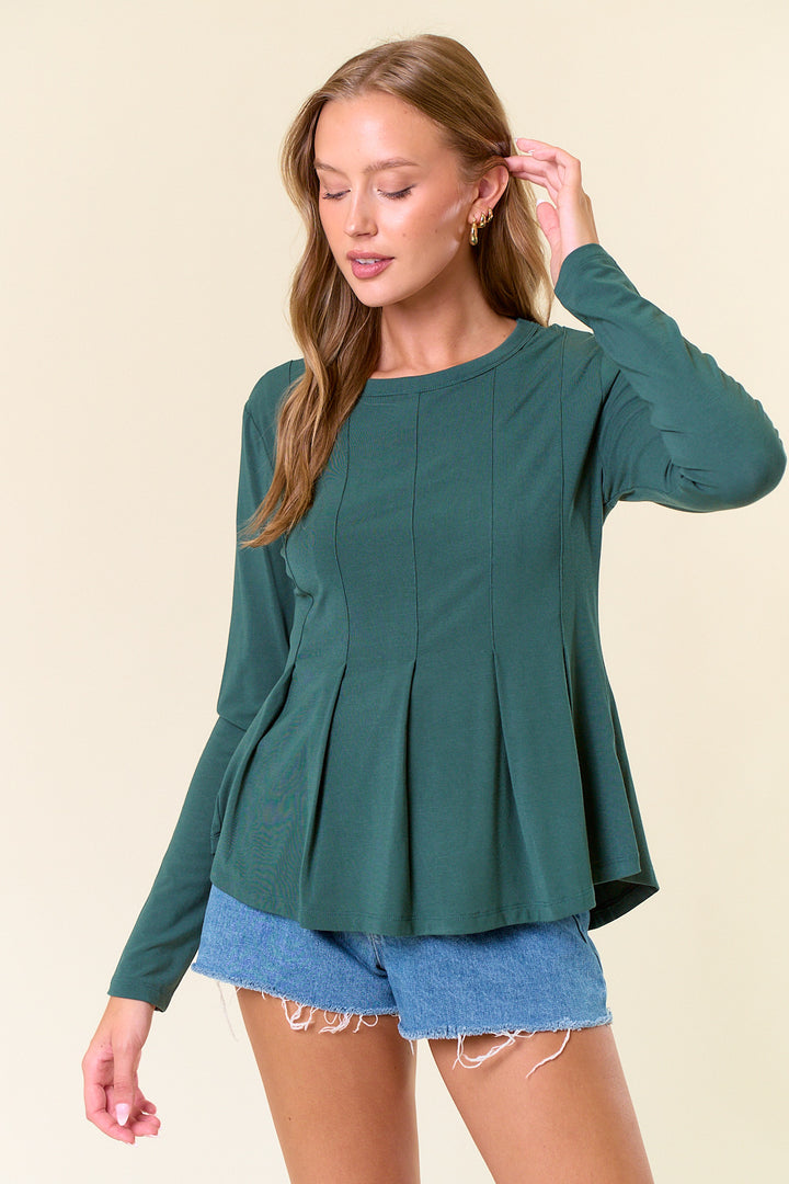 Corsette Flaired Top