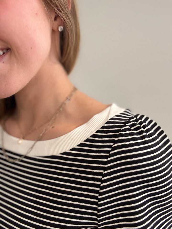 Xoxo Stripe Tee