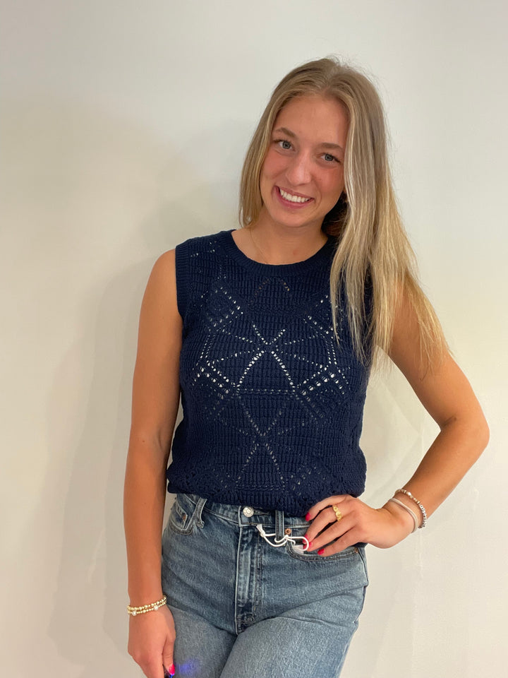 Wave Sweater Tank