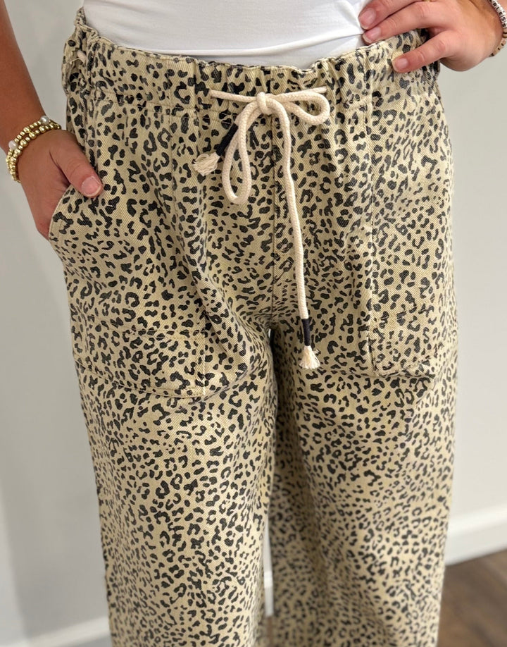 Leopard Print Pant