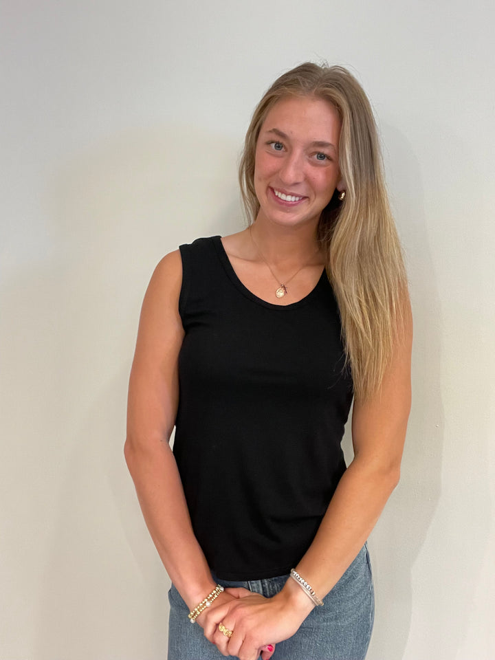 MikaRose Scoop Neck Tank