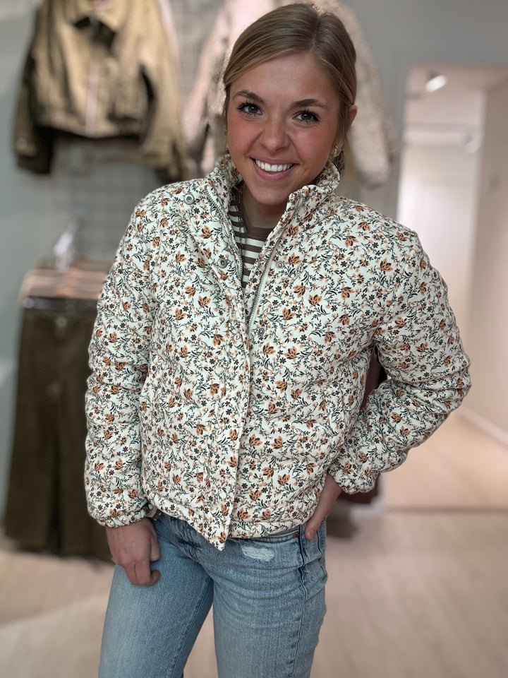 Just Looking Floral Jacket