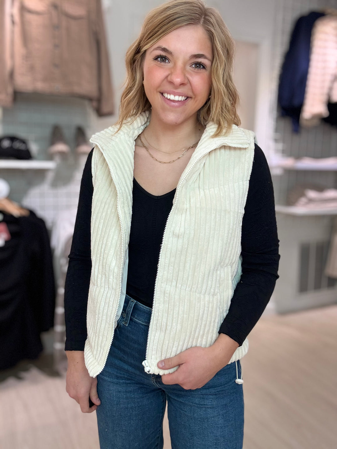 Corduroy Vest