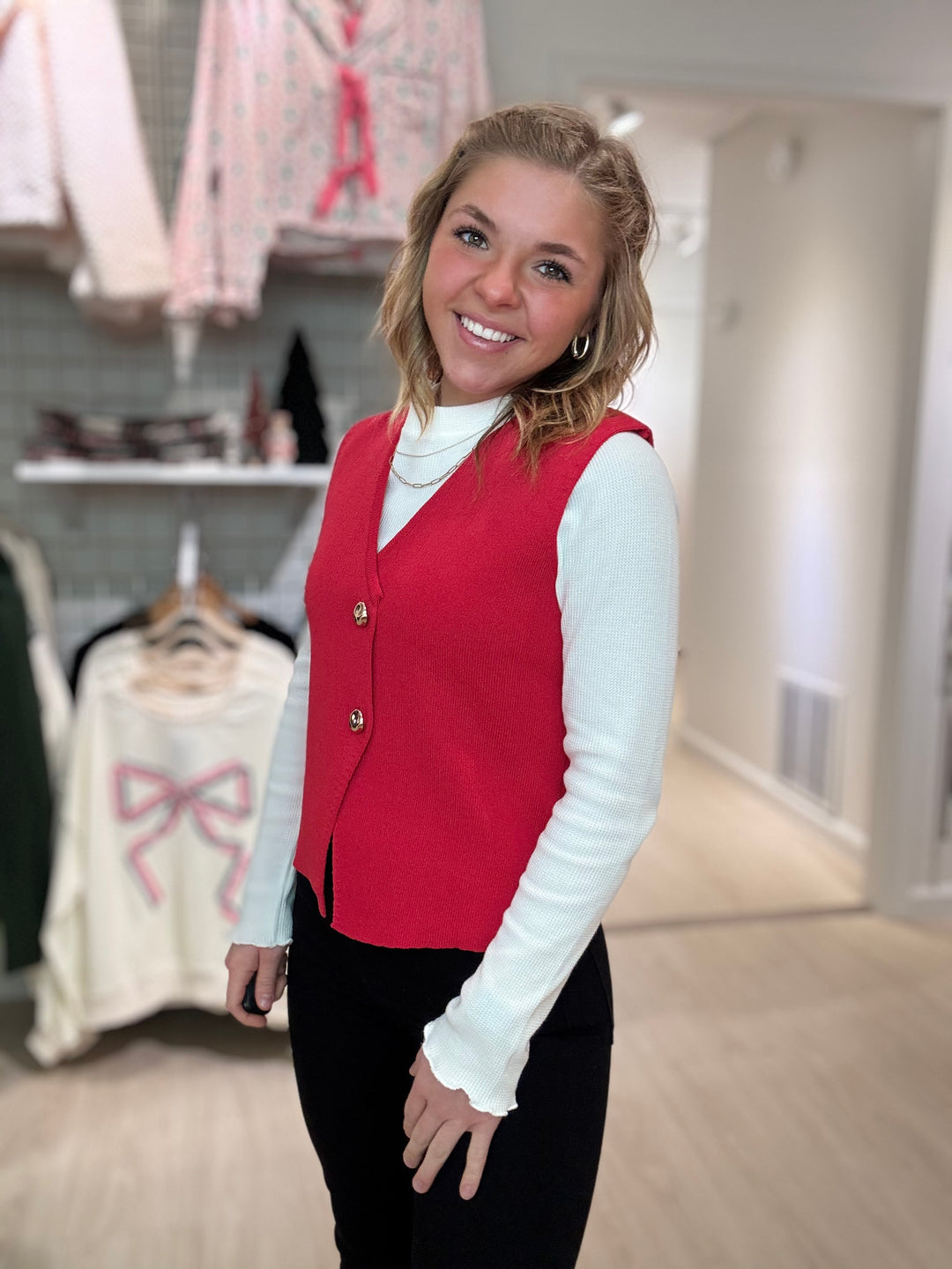 Jessica Sweater Vest