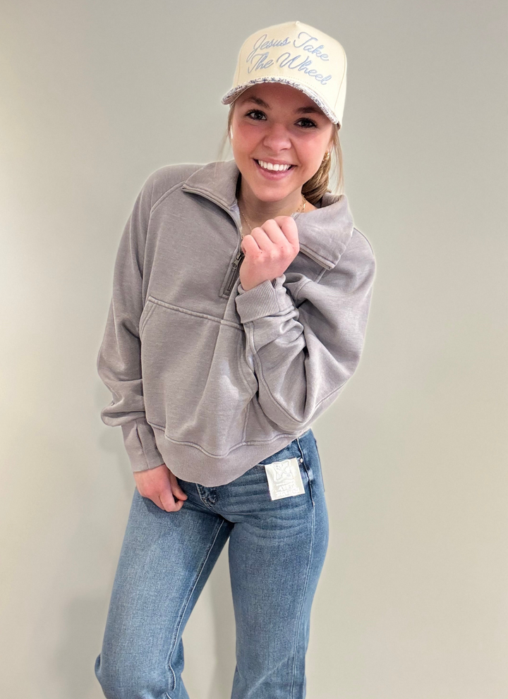 Quarter Zip Sweatshirt