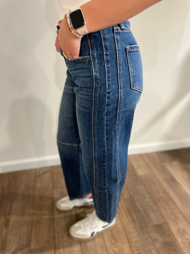 Kate Denim Barrel
