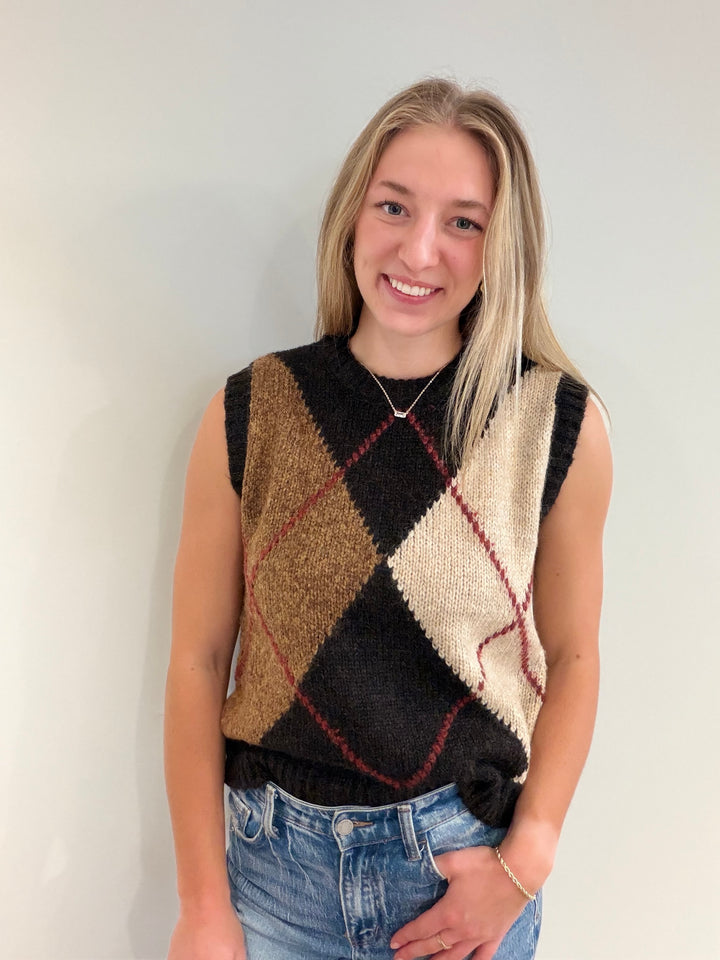 Fall Golf Sweater Vest