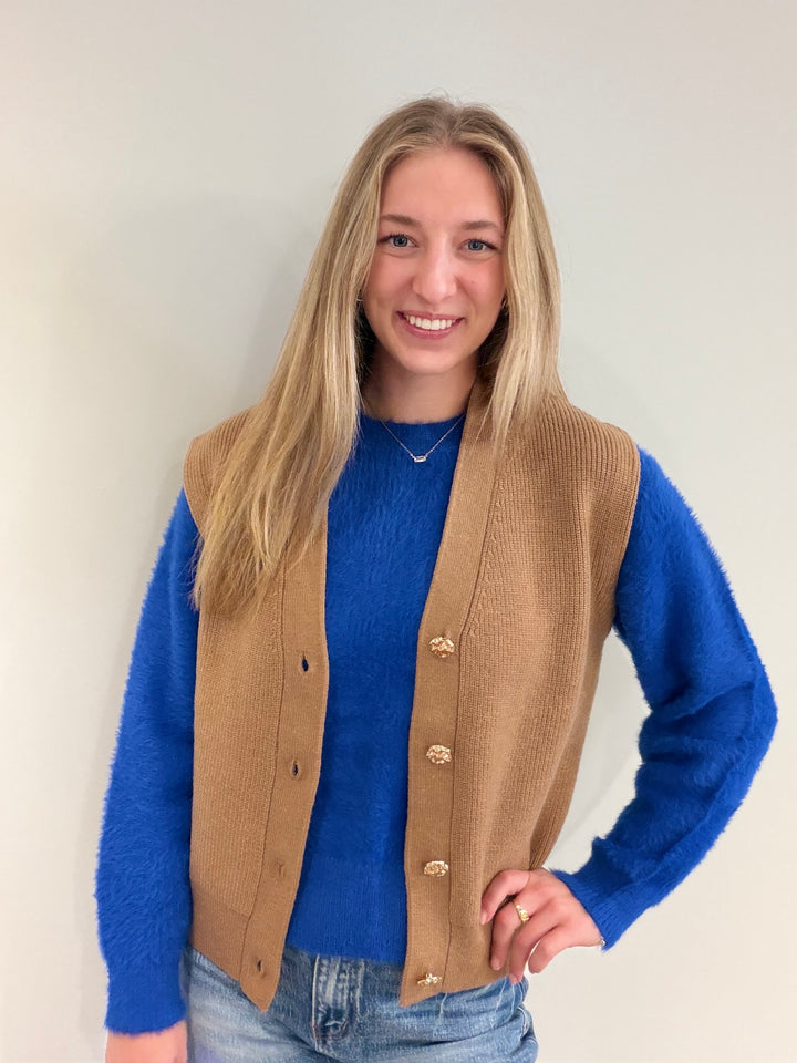 Knit Sweater Vest