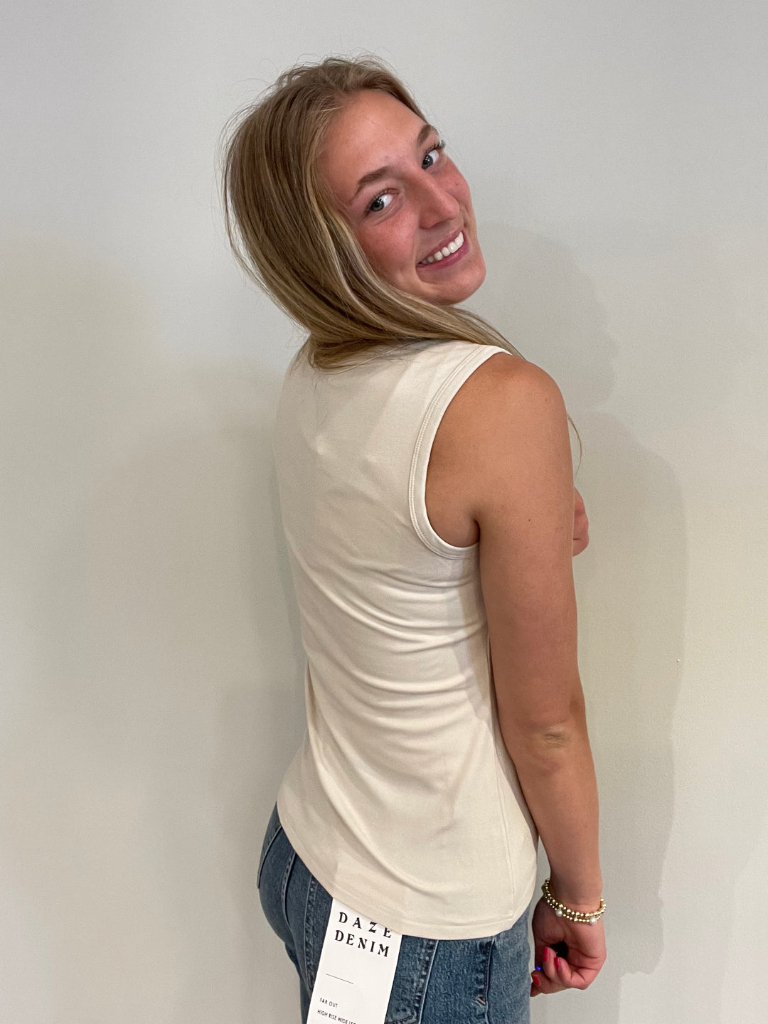 MikaRose Scoop Neck Tank