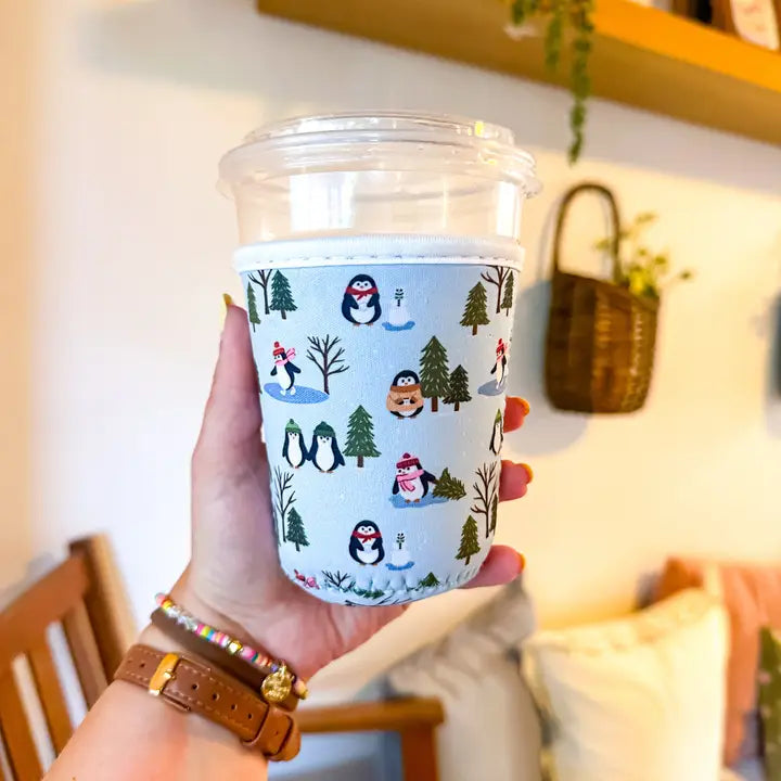 Christmas Iced Coffee Sleeve