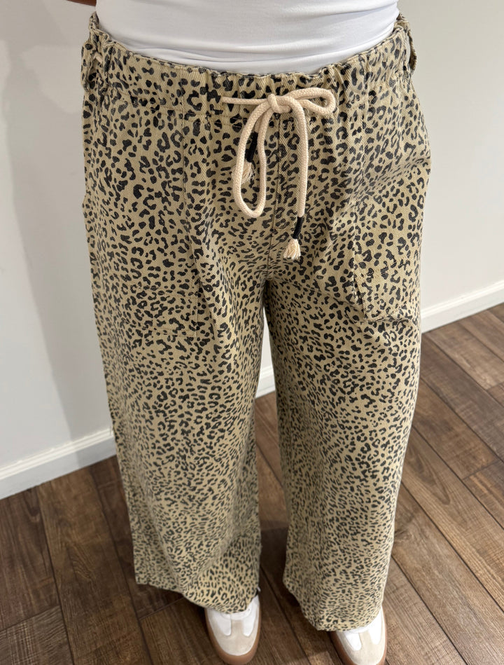 Leopard Print Pant