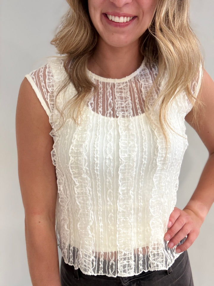 Delicate Lace Tank