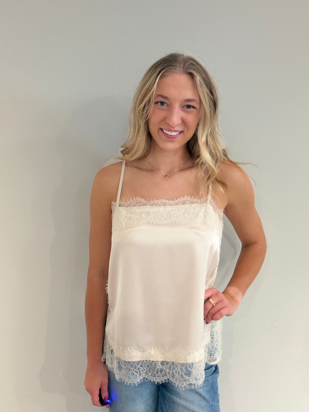 Cranberry Kiss Lace Top