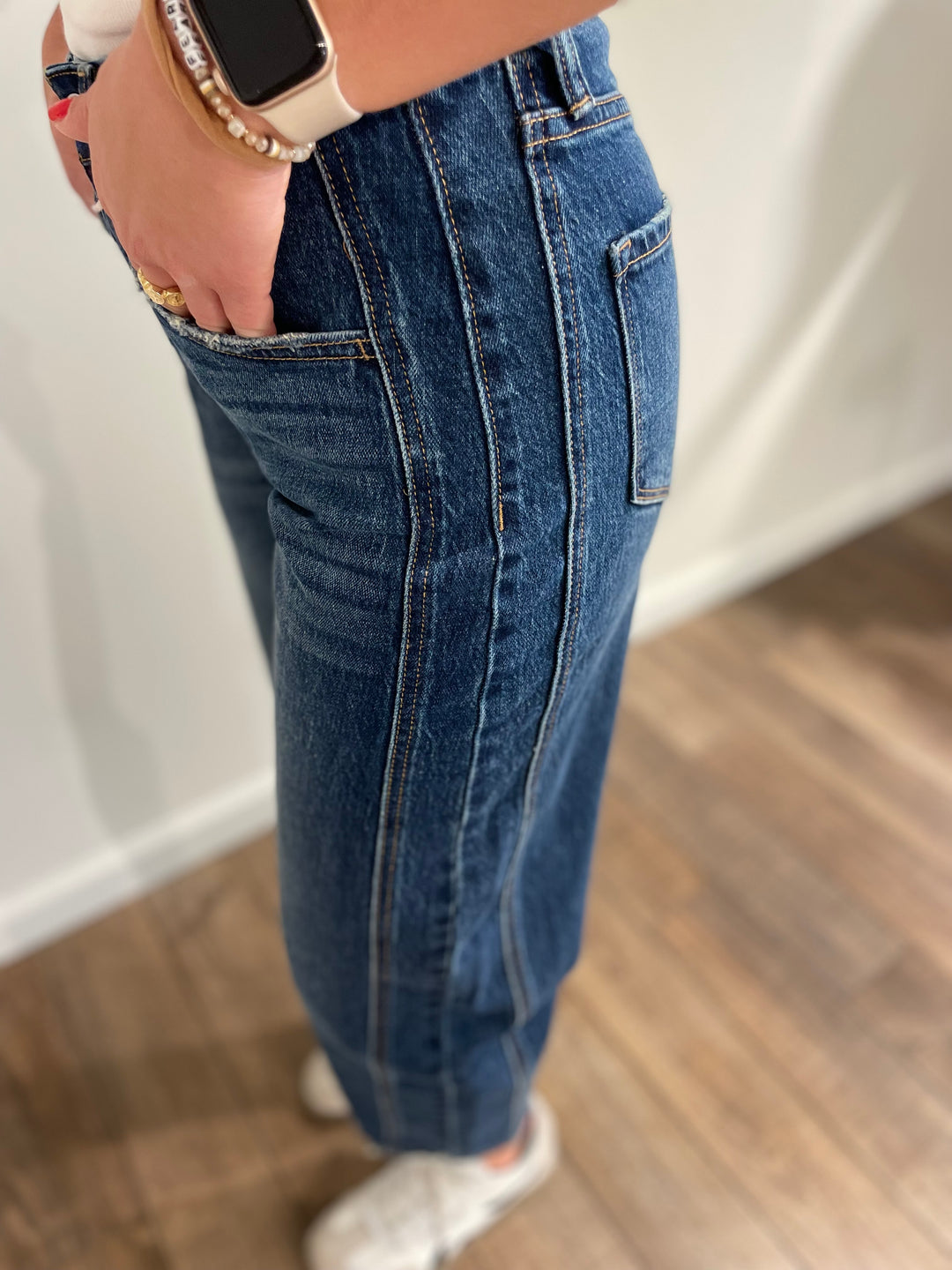 Kate Denim Barrel