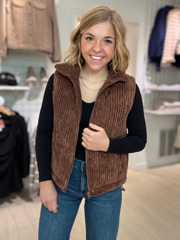 Corduroy Vest