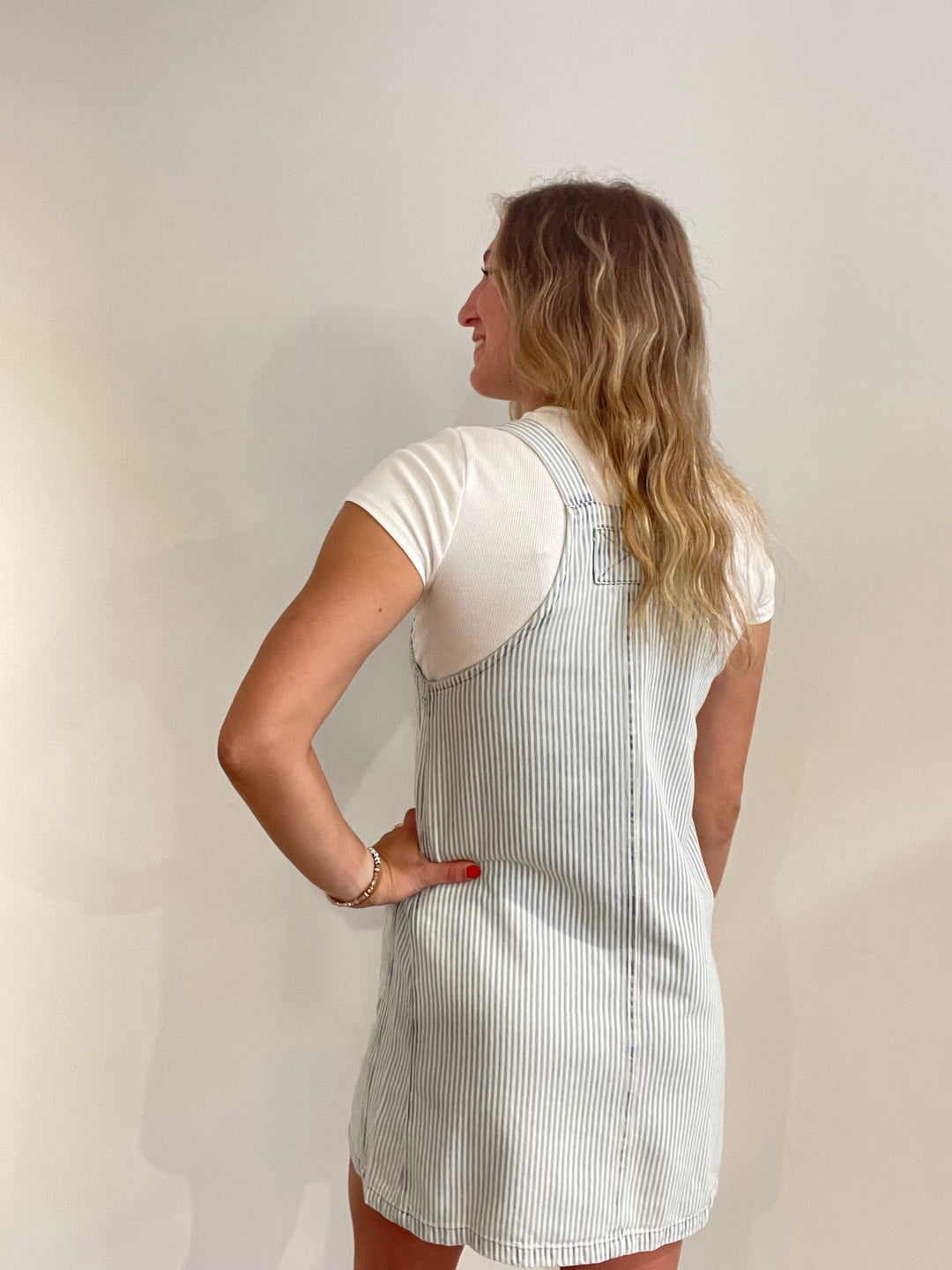 Flirty Little Number Overall Dress
