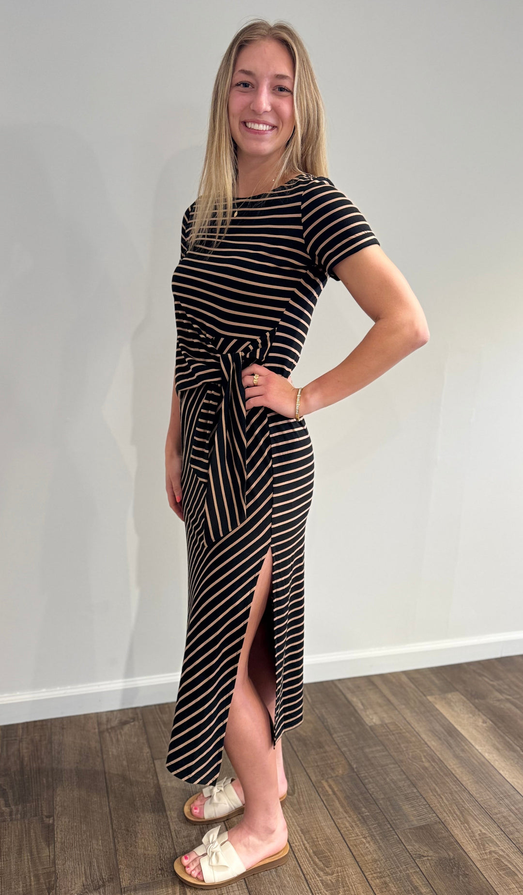 Casual Stripe Dress