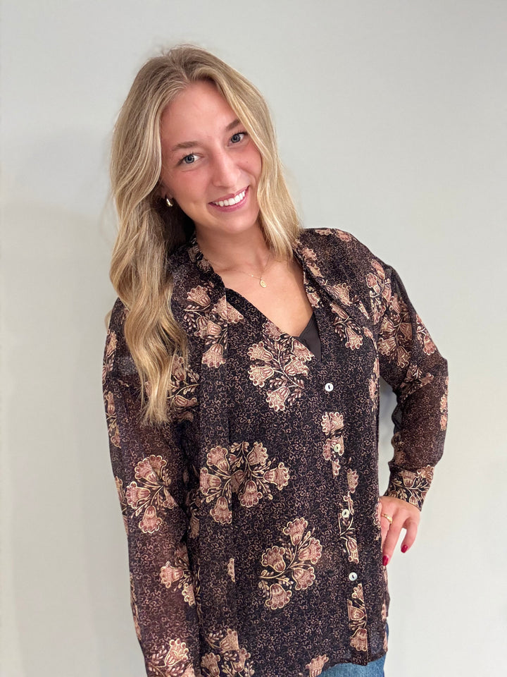 Autumn Noir Top