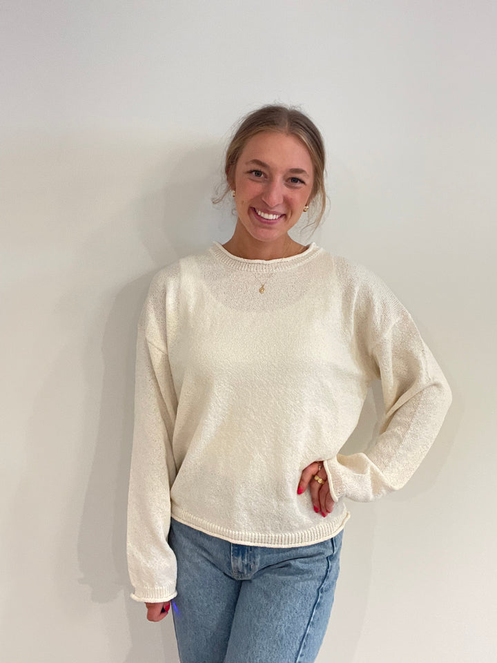 White Sand Sweater