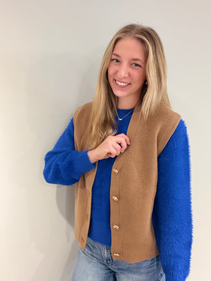 Knit Sweater Vest