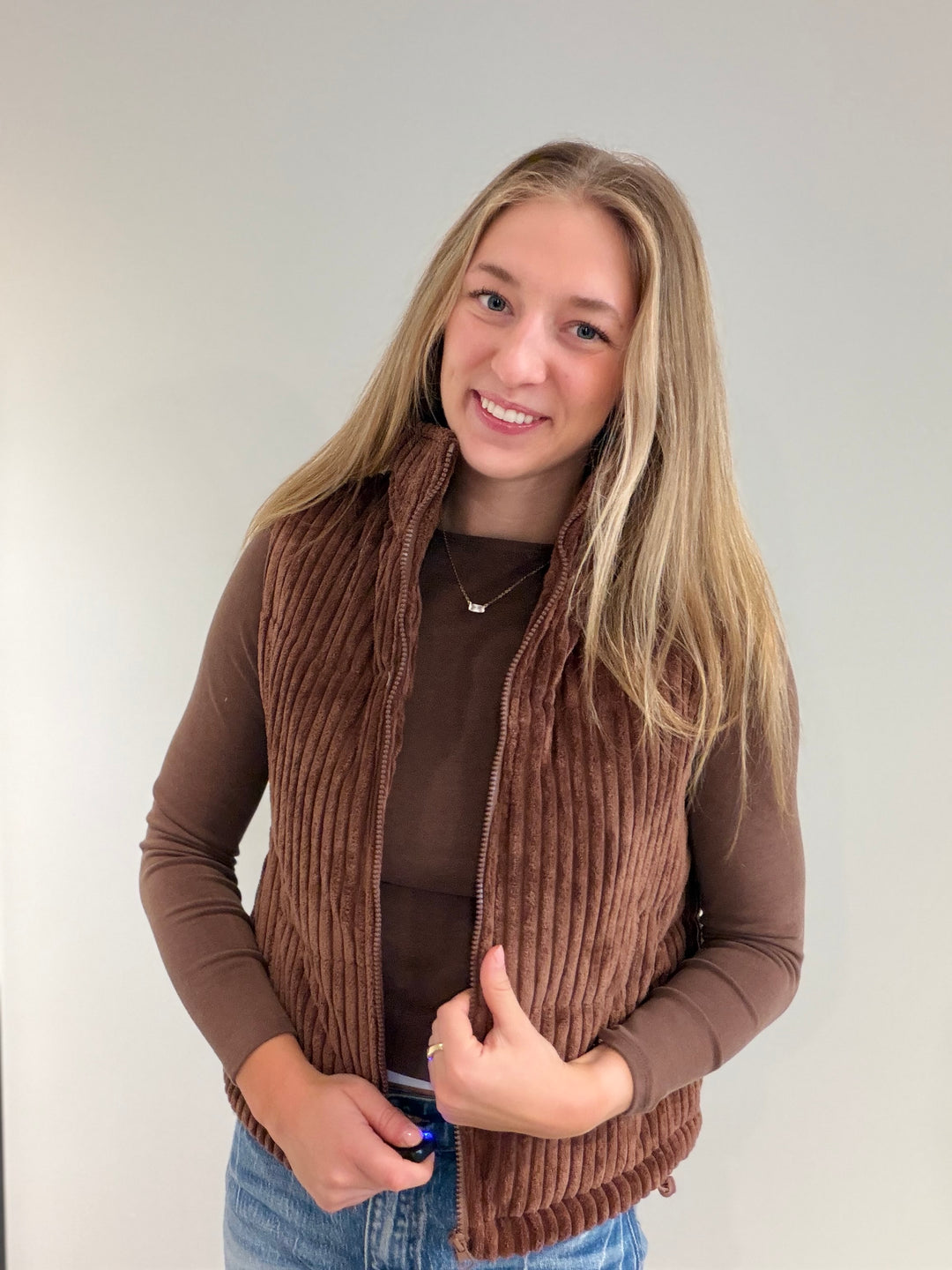 Corduroy Vest