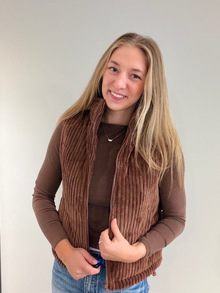 Corduroy Vest
