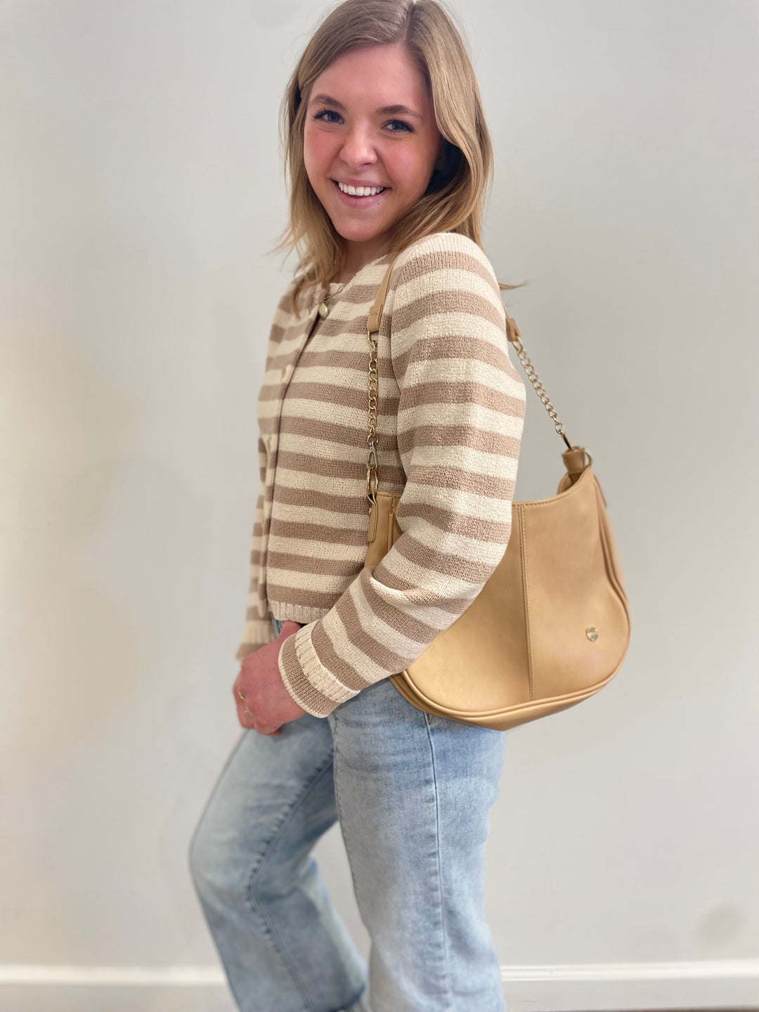 Daphne Stripe Cardigan