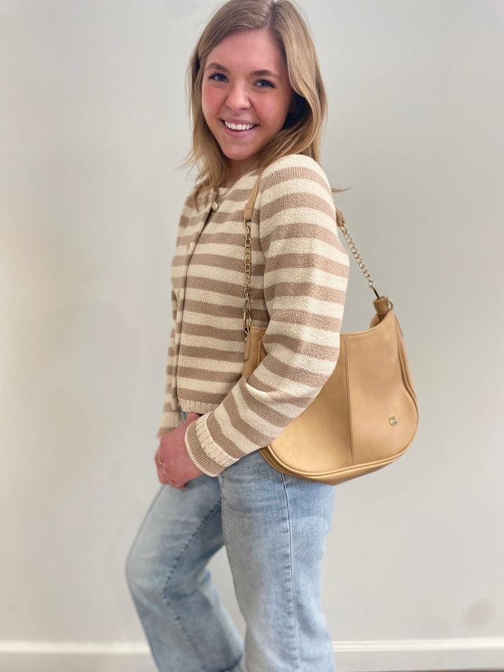 Daphne Stripe Cardigan