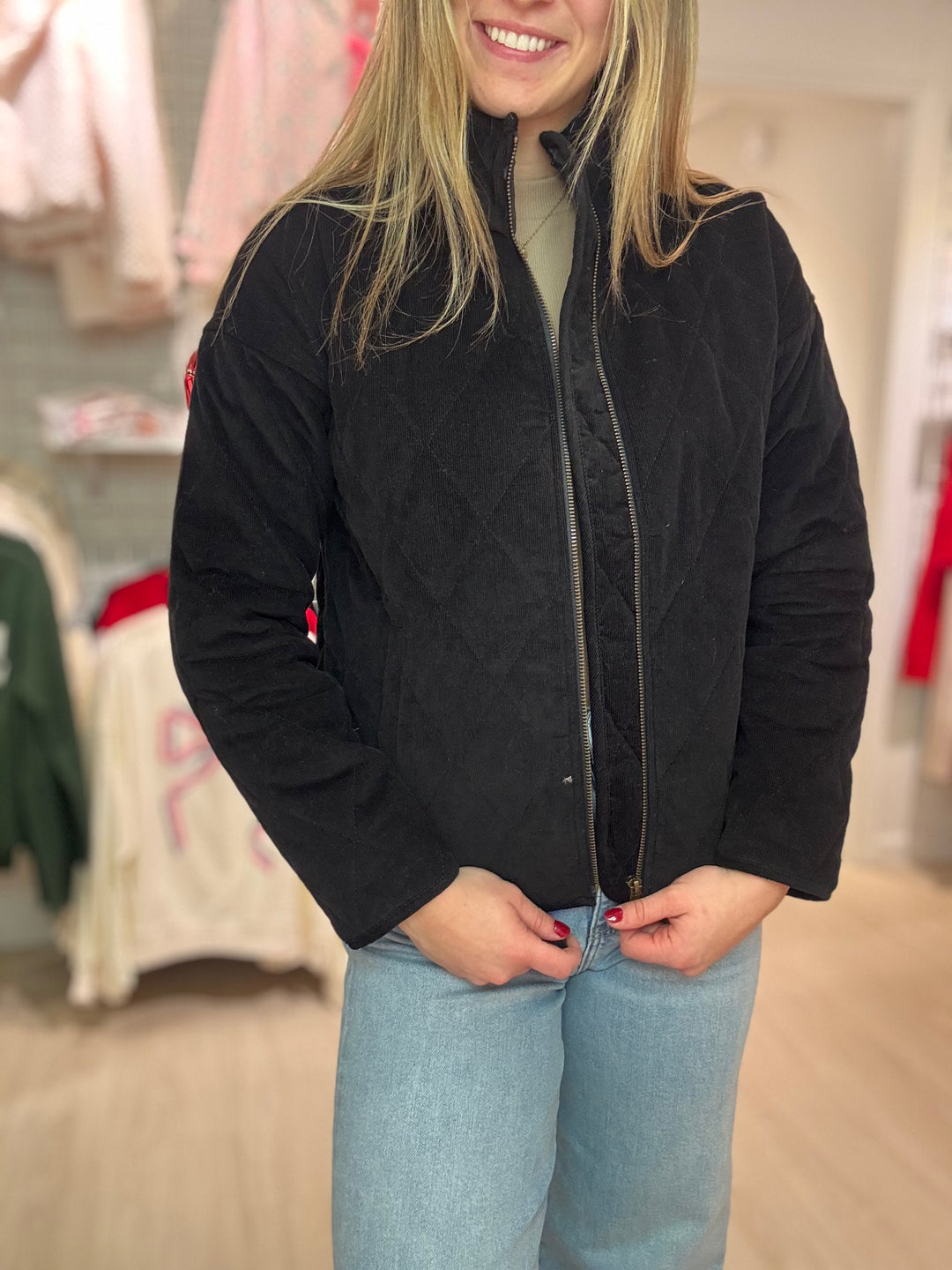 Quilted Corduroy Jacket