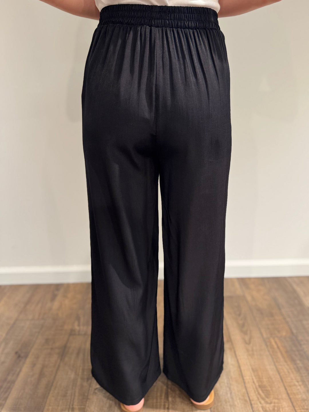 Black Woven Pants