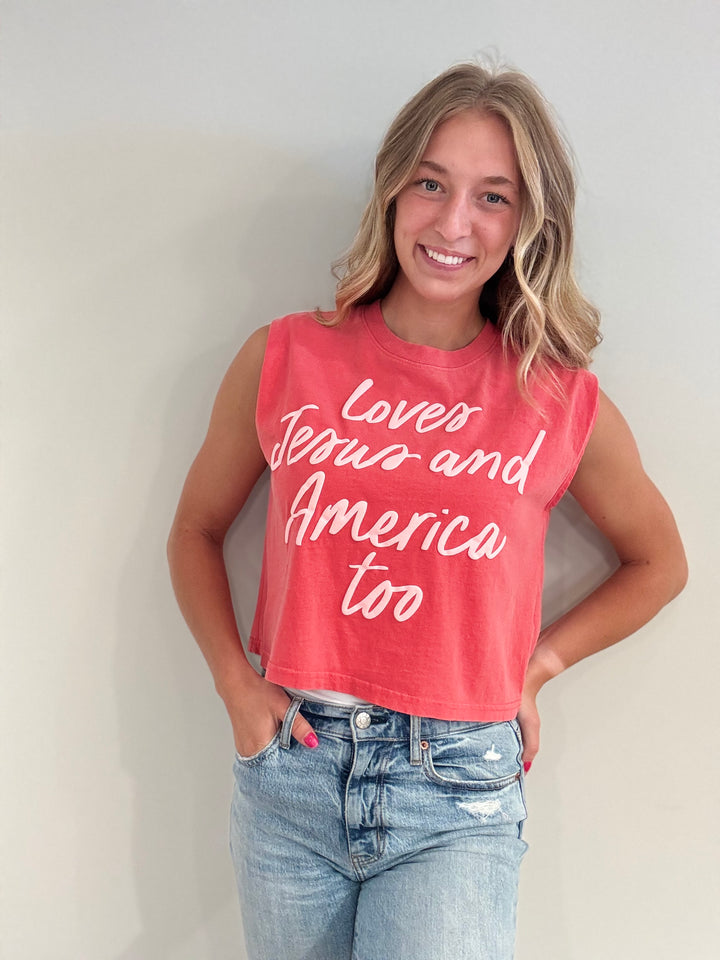 Loves Jesus + America Too