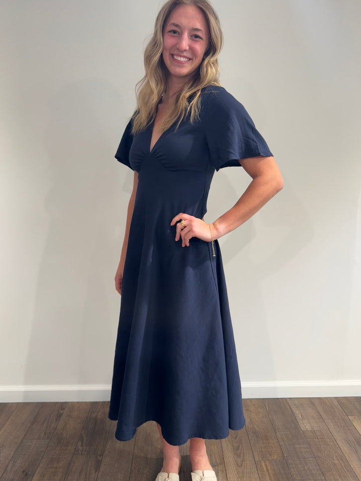 Soft Navy Dress