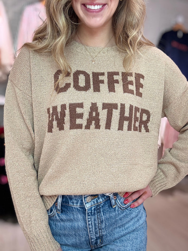 Coffee Weather Sweater