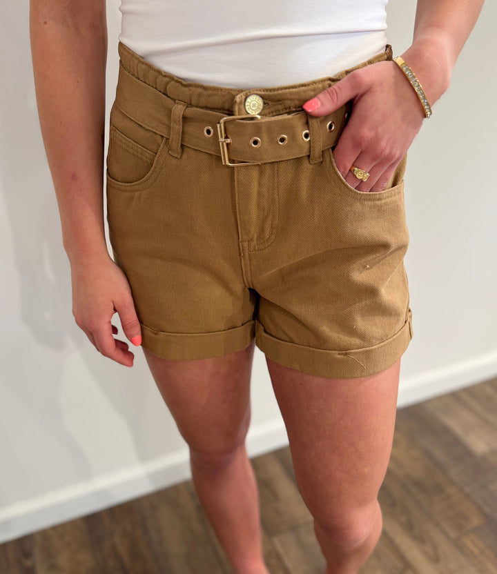Camel Shorts