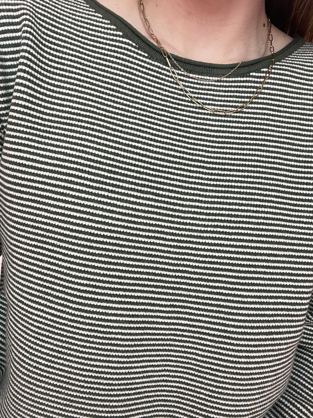 Mini Waffle Textured Sweater