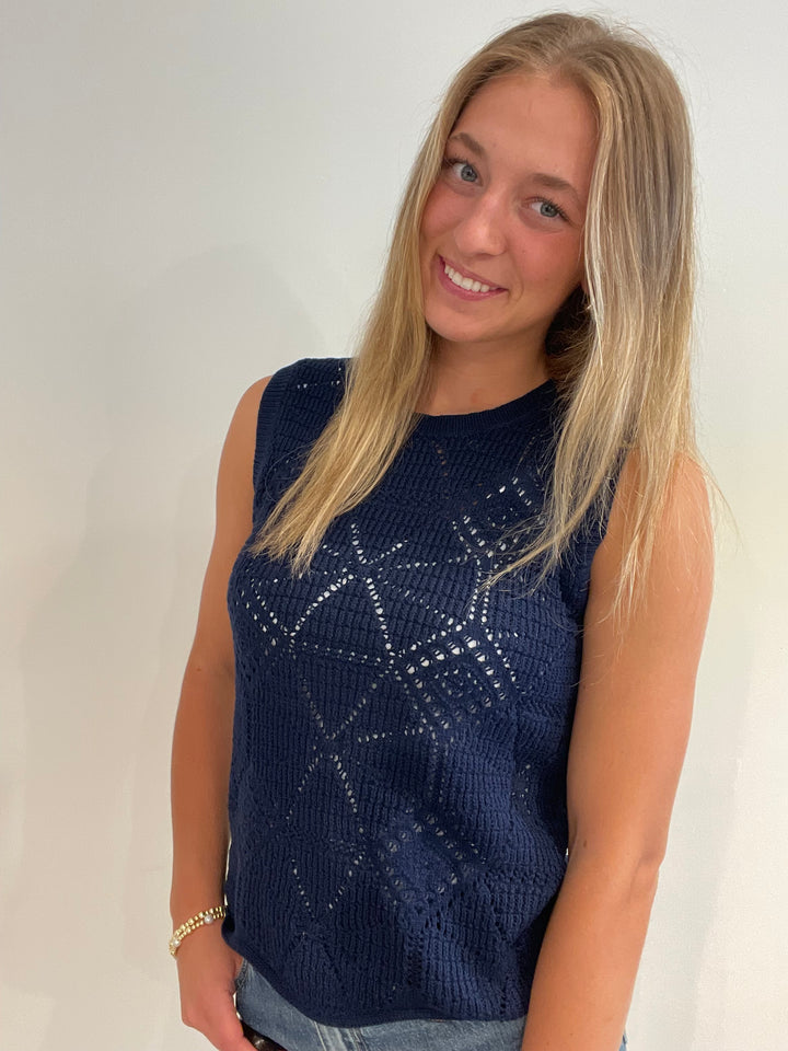 Wave Sweater Tank