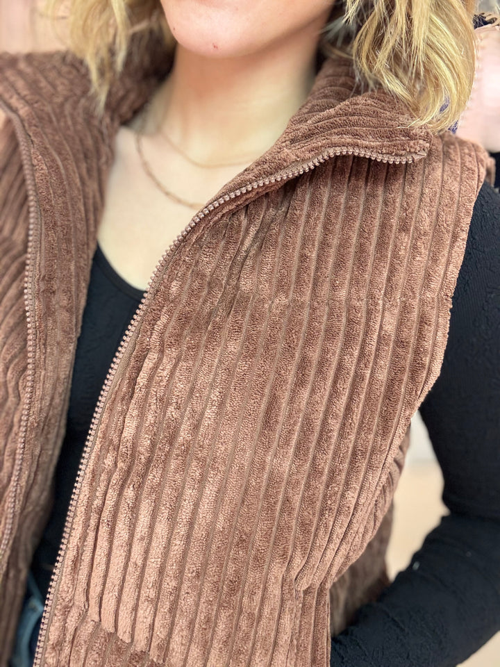 Corduroy Vest