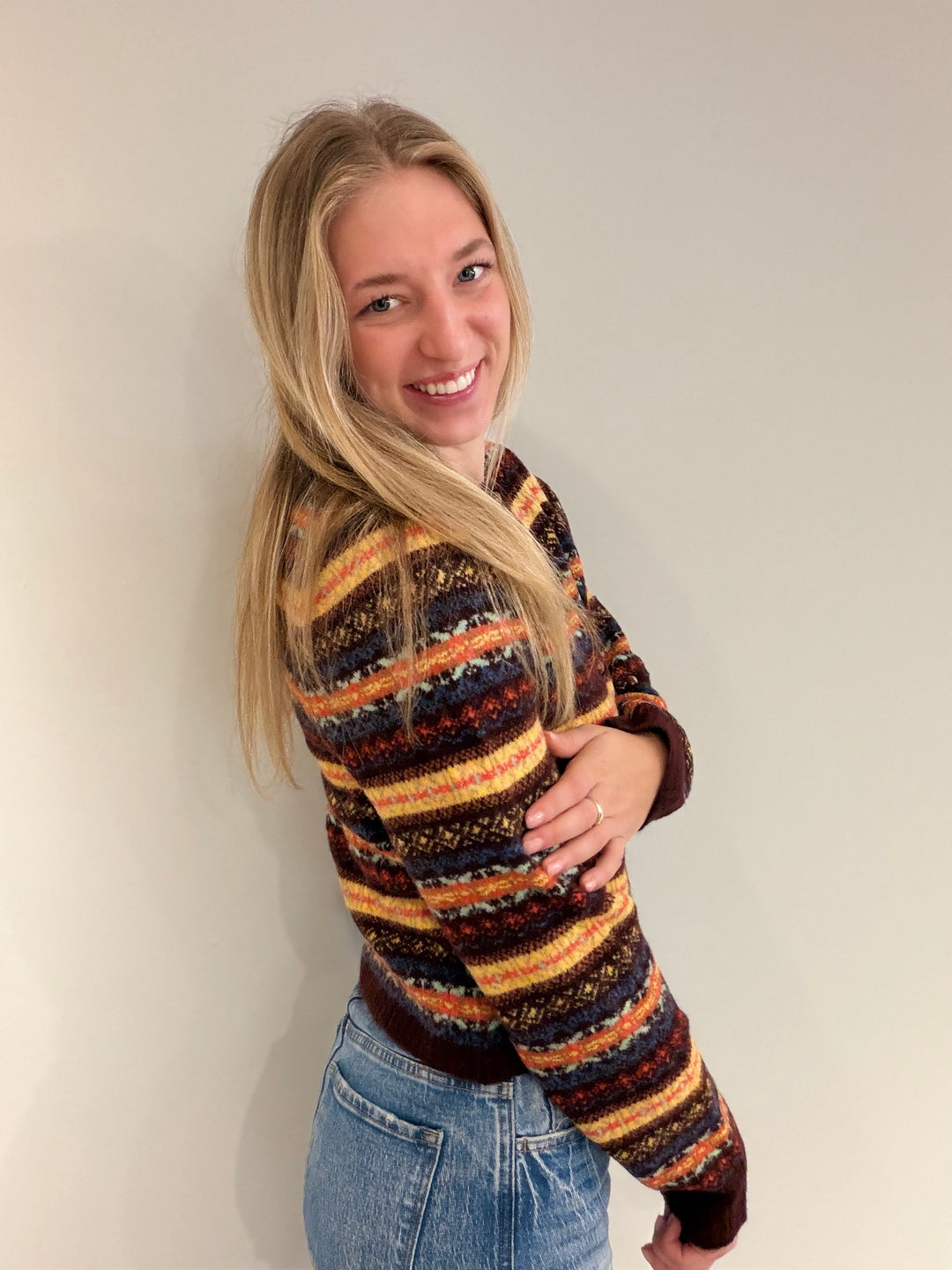 Vintage Fair Isle Cardi