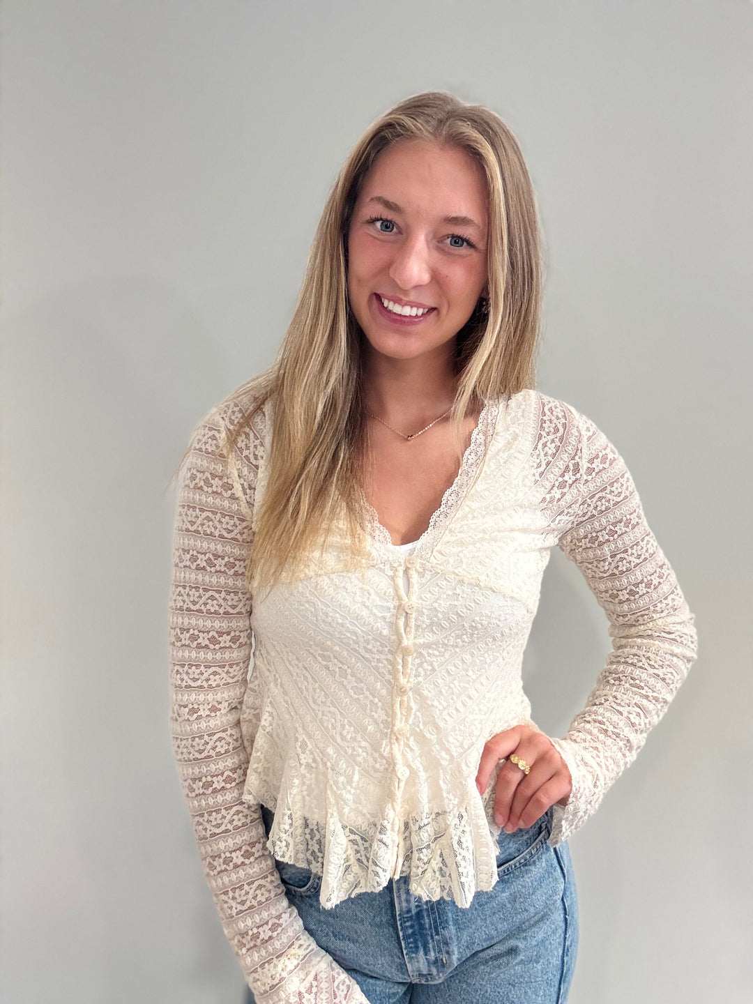 All Over Lace Top