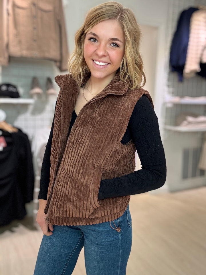 Corduroy Vest