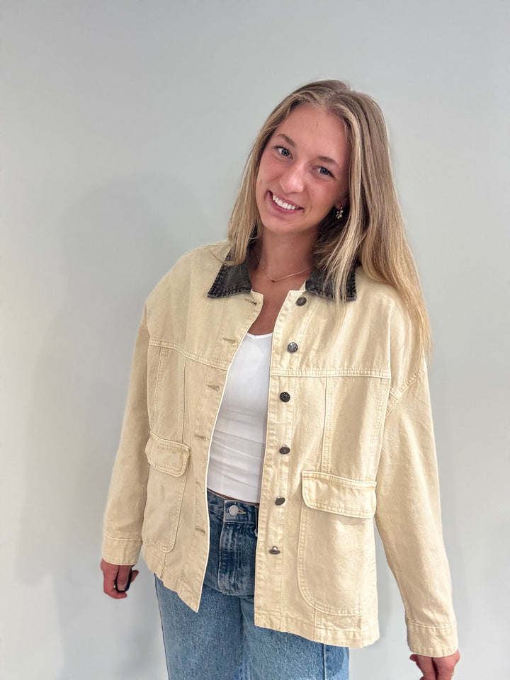 Cream Barn Jacket