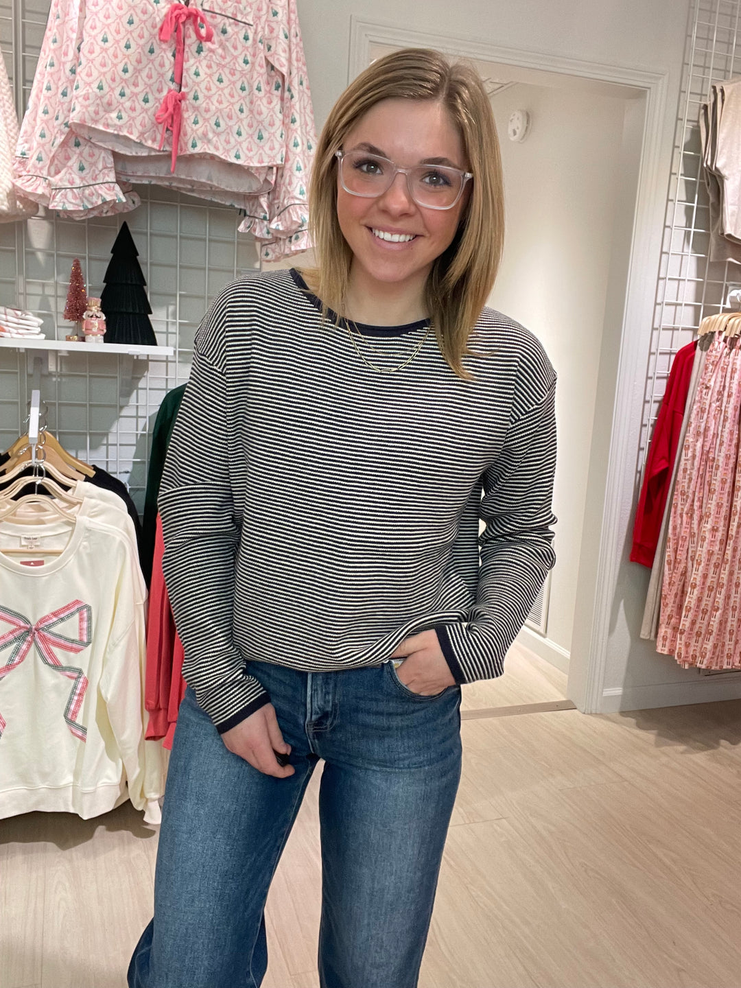 Mini Waffle Textured Sweater