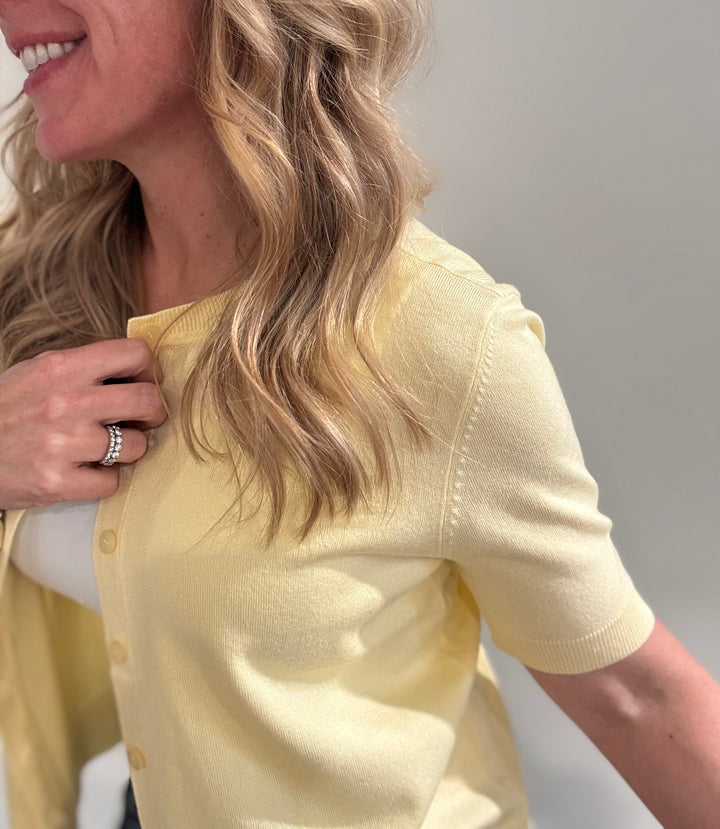 Sunny Days Short Sleeve Cardi